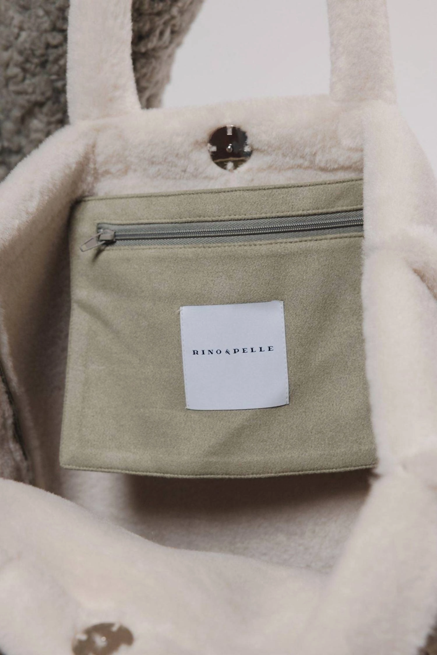 Danu Bumbag Artichoke Birch In Soft Muted Sage Green