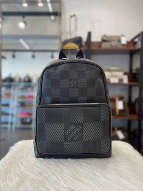 Daol Sangin Store Damier 3D Graphite Backpack N50009 Condition A