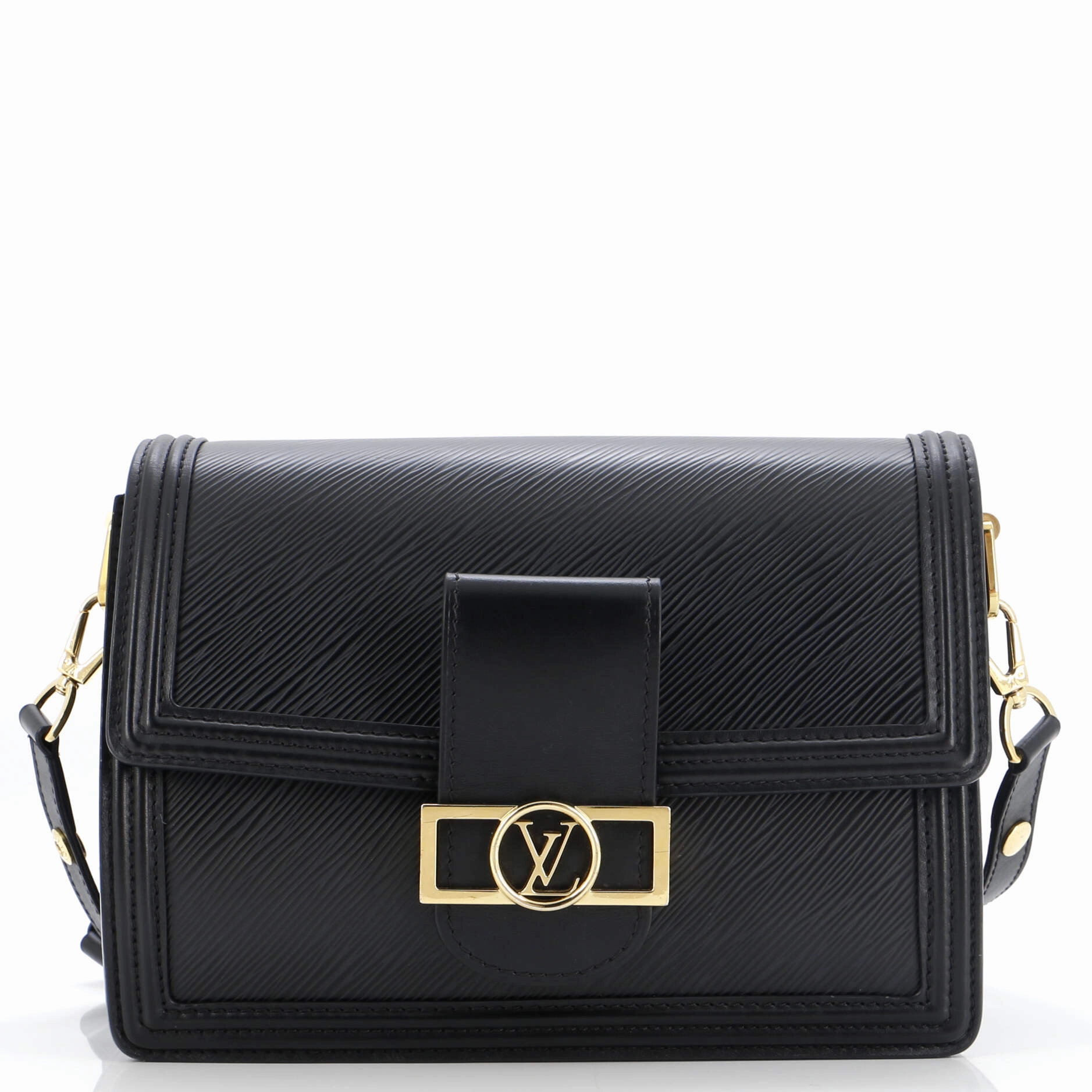 Dauphine Shoulder Bag Epi Leather MM