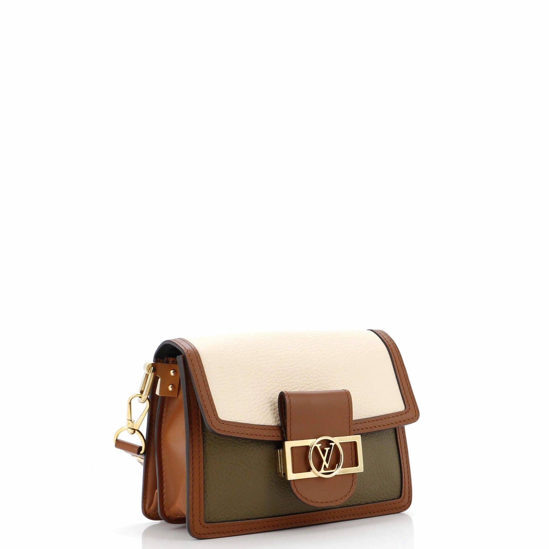 Dauphine Shoulder Bag Taurillon Leather Mini