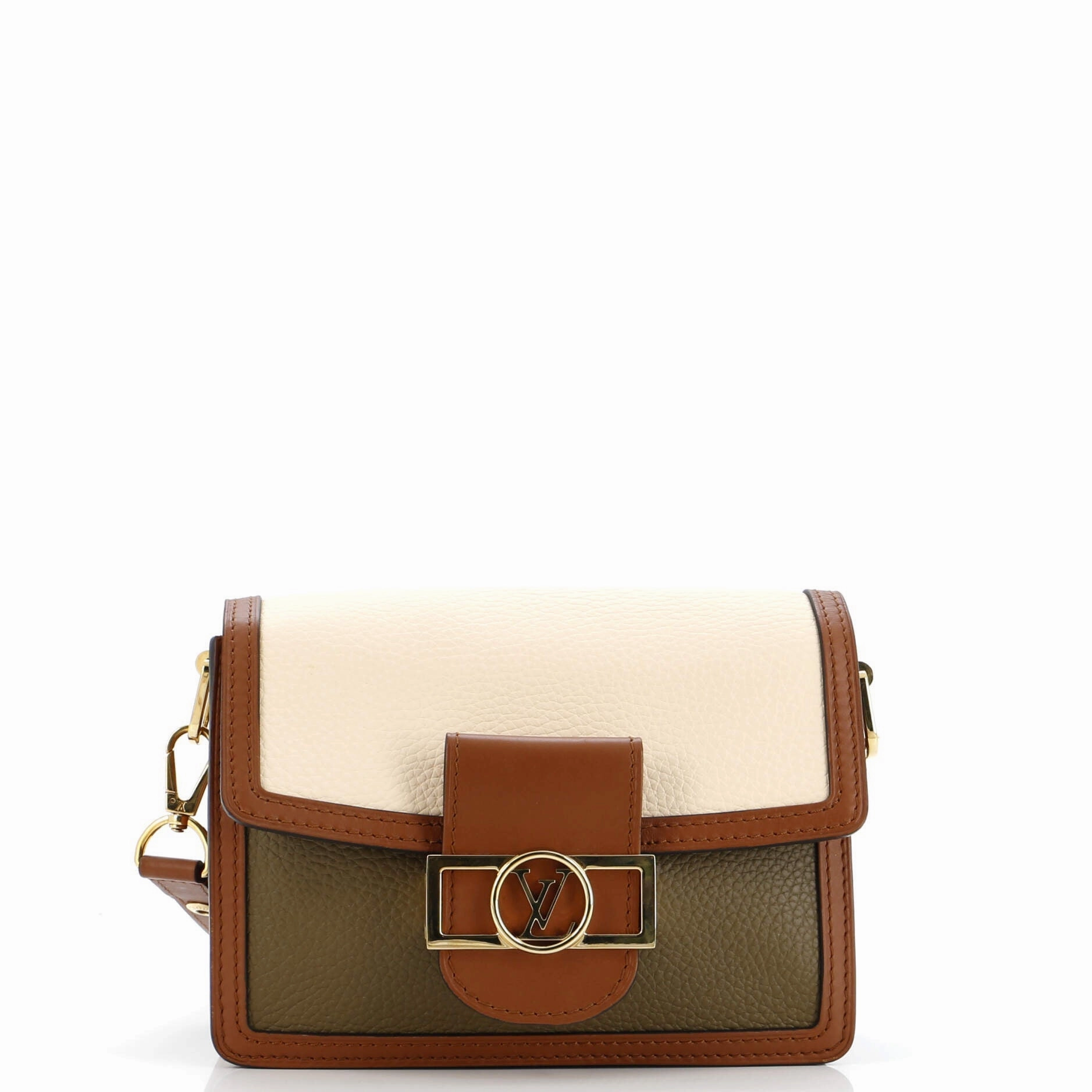 Dauphine Shoulder Bag Taurillon Leather Mini