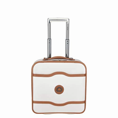 Delsey Luggage Chatelet Soft Air 2-Wheel Under-Seater, Angora