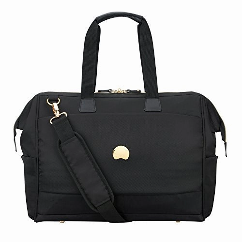 DELSEY Montrouge Travel Duffle, 50 cm, 30 liters, Black (Noir)