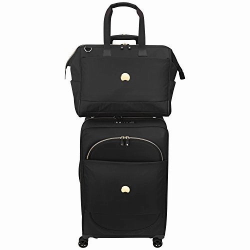 DELSEY Montrouge Travel Duffle, 50 cm, 30 liters, Black (Noir)