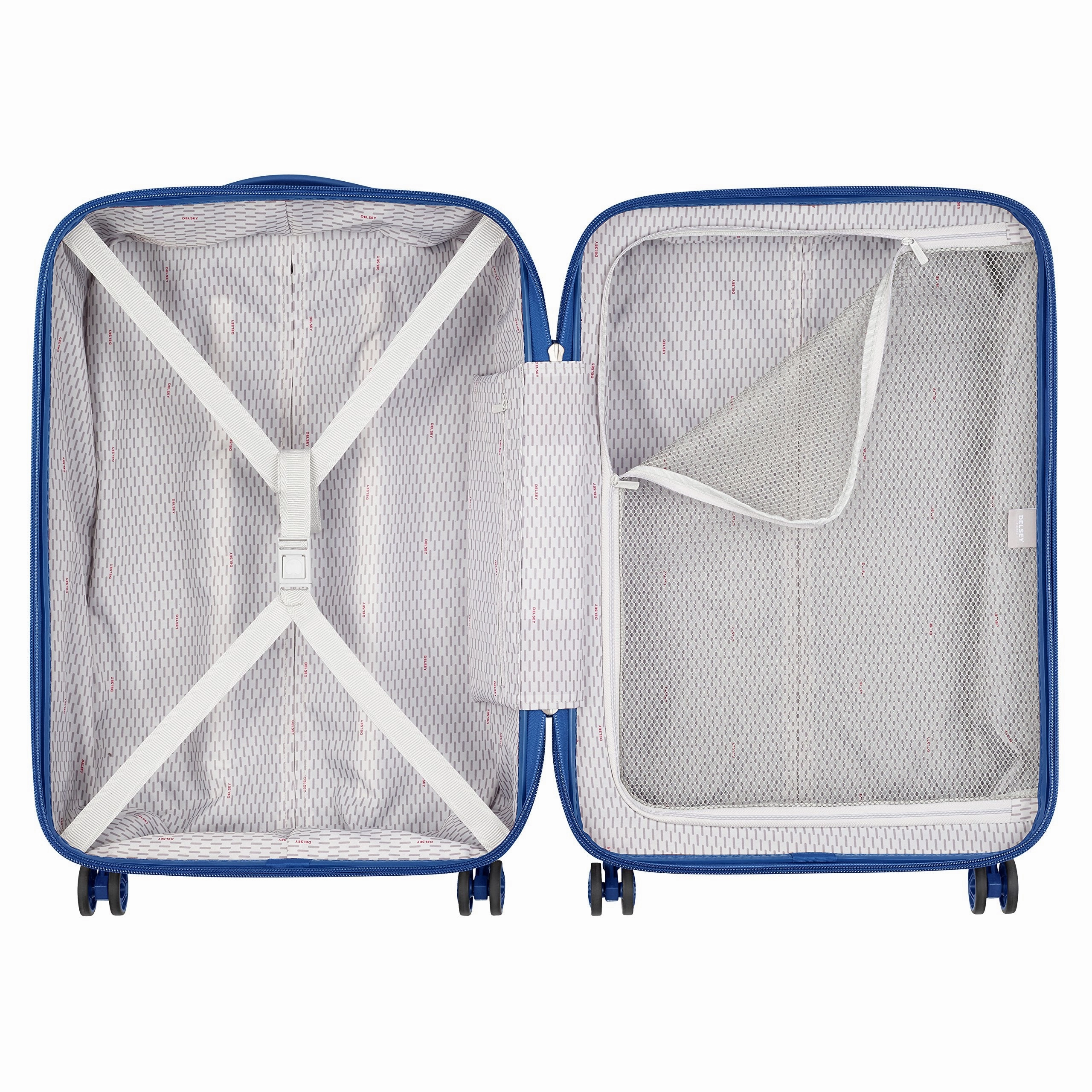 DELSEY PARIS Caumartin Plus Suitcase 66 centimeters 62 Blue (Azul)
