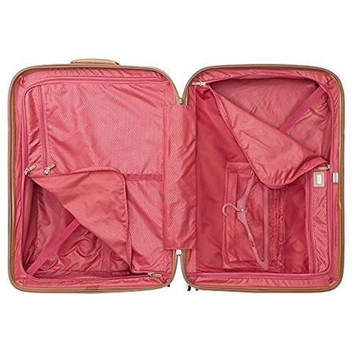 Delsey Paris Luggage Chatelet Hard  3 Piece Set Spinner (Brown)