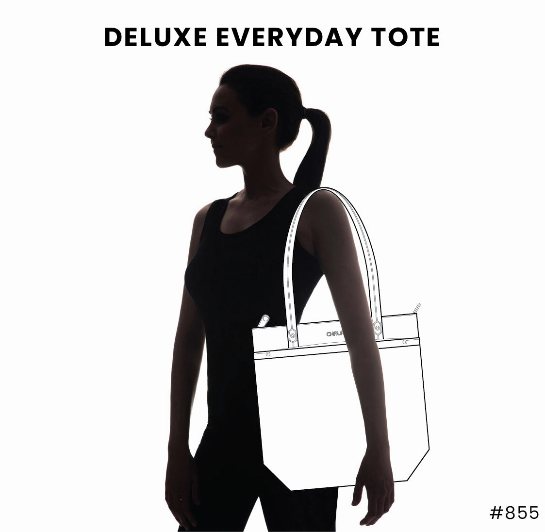 Deluxe Everyday Tote - Hummingbird
