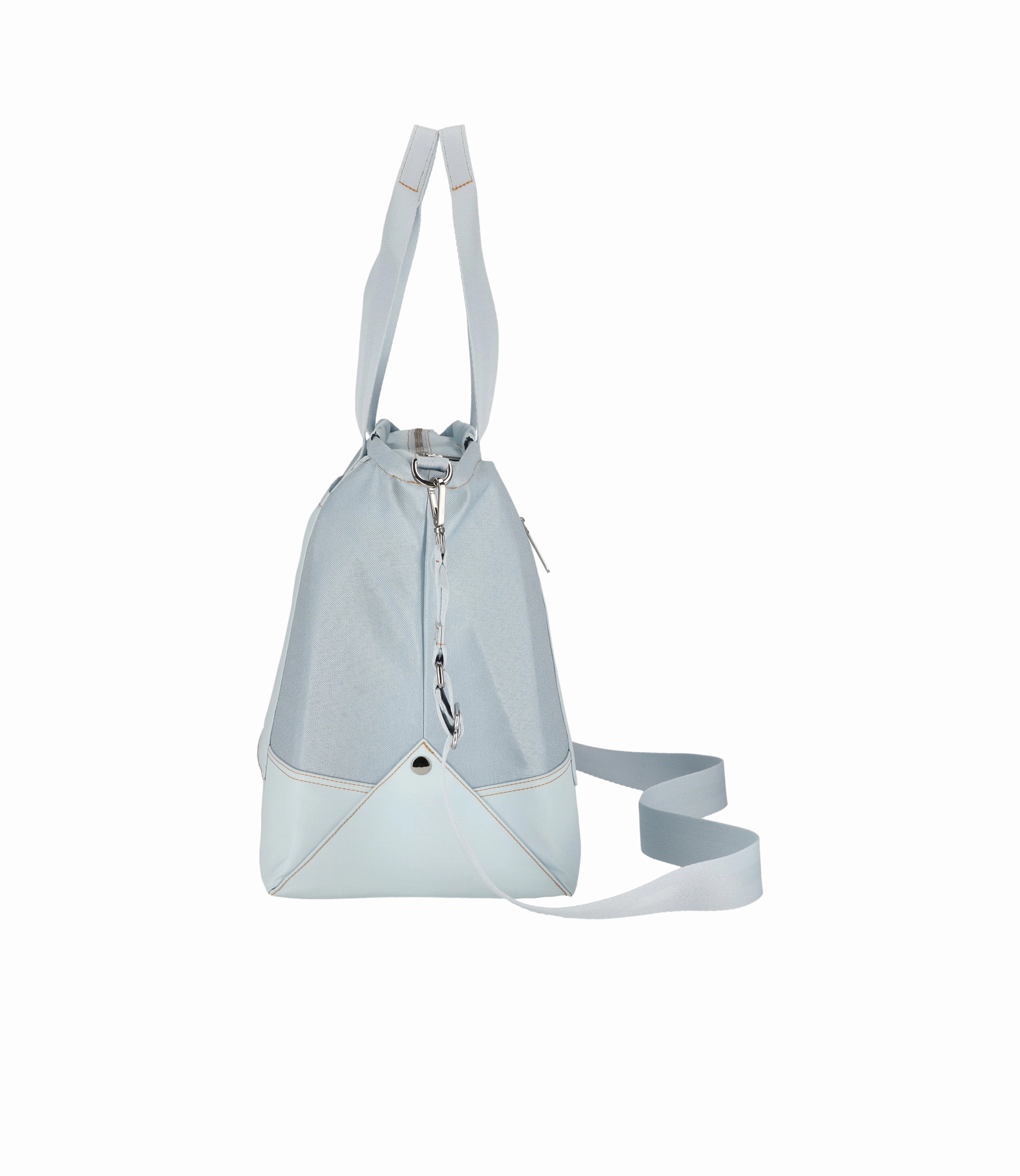 Denim East/West Tote