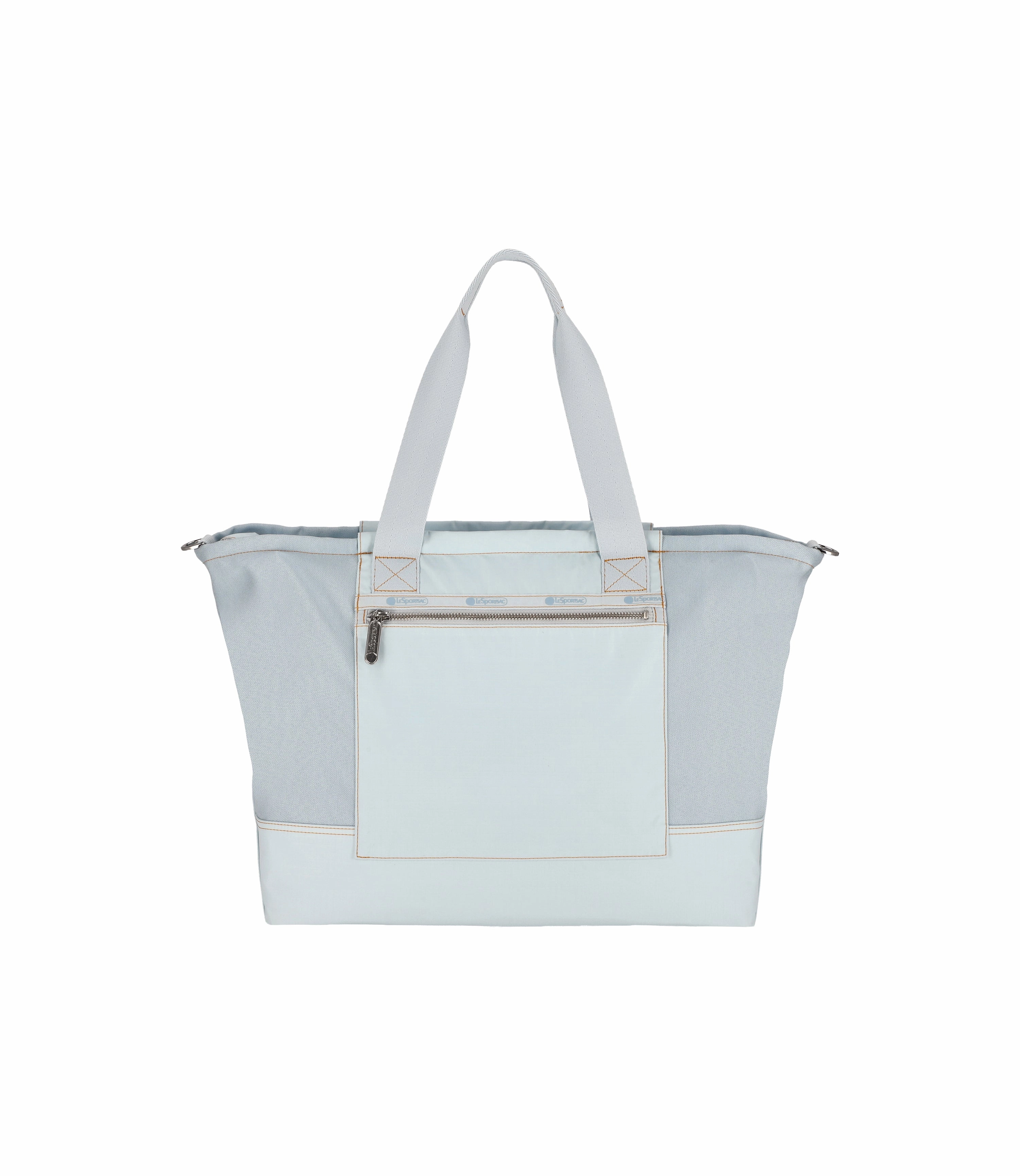 Denim East/West Tote