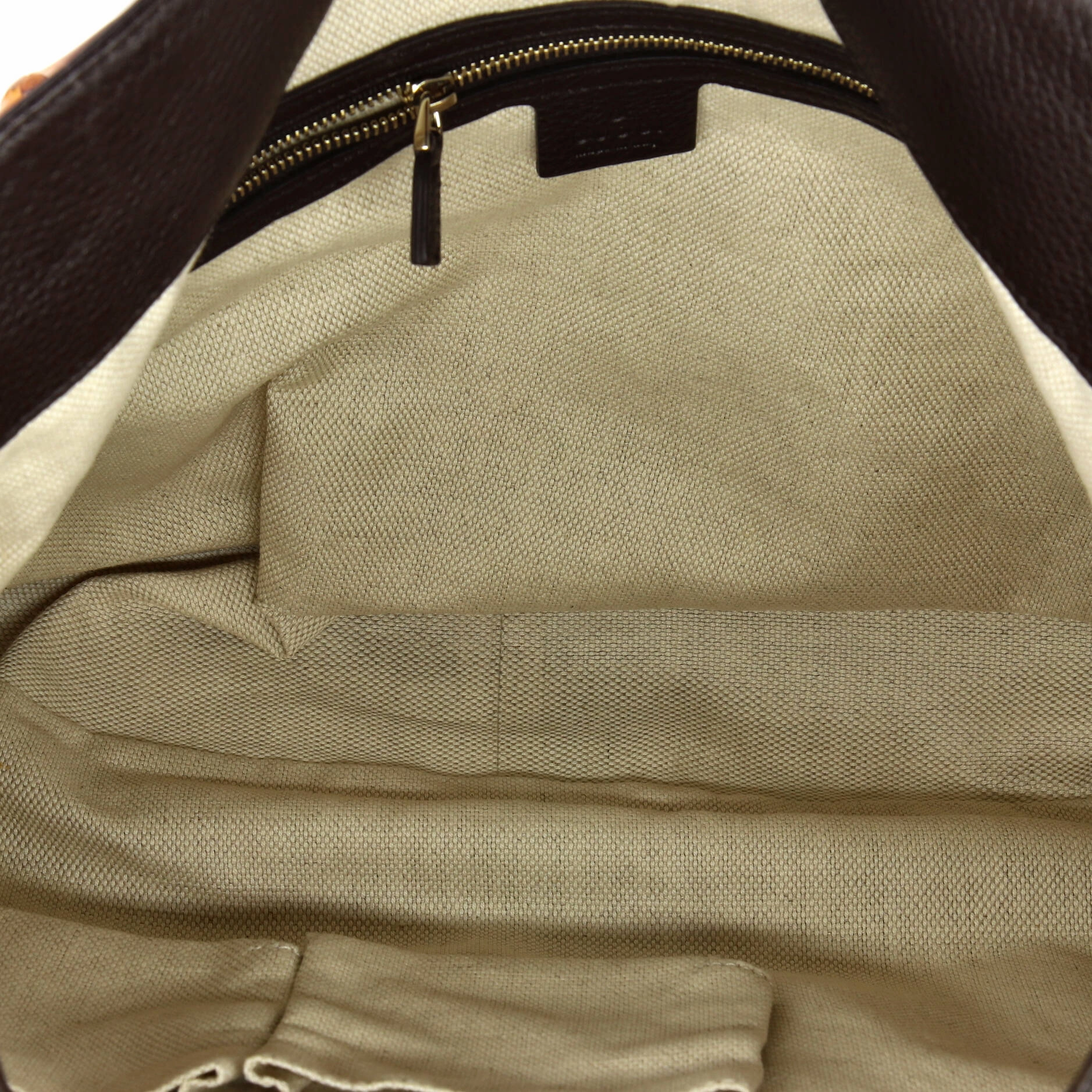Diana Bamboo Shoulder Bag GG Canvas Medium