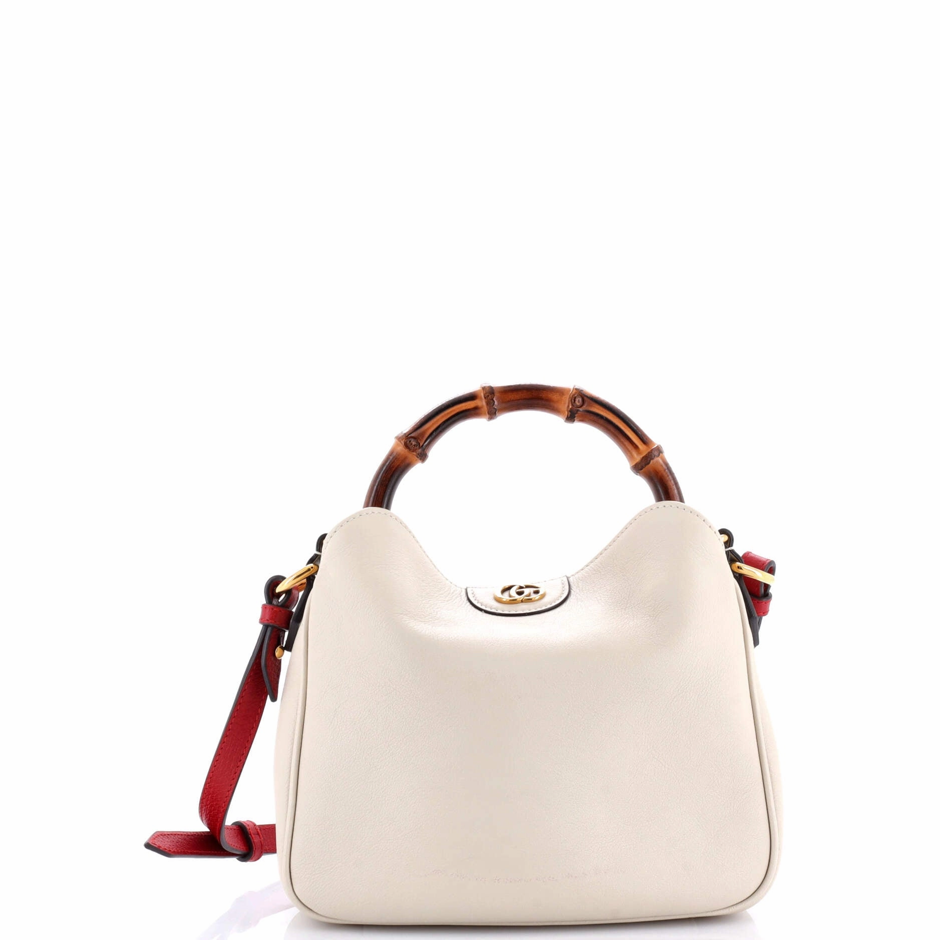 Diana NM Bamboo Shoulder Bag Leather Small
