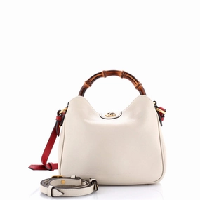 Diana NM Bamboo Shoulder Bag Leather Small