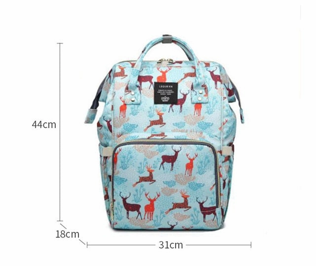 Diaper bag backpack mommy bag Maternity large nappy bag Bolsa Maternida Printed Bebe baby bag Travel Backpack Baby Care wetbag