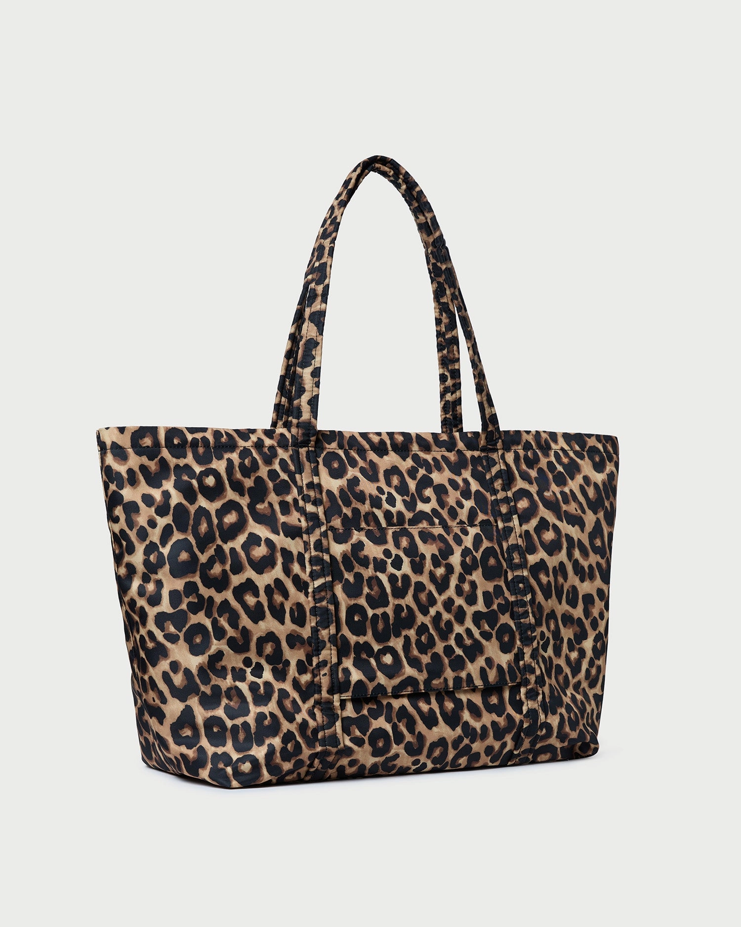 Dina Leopard Travel Tote