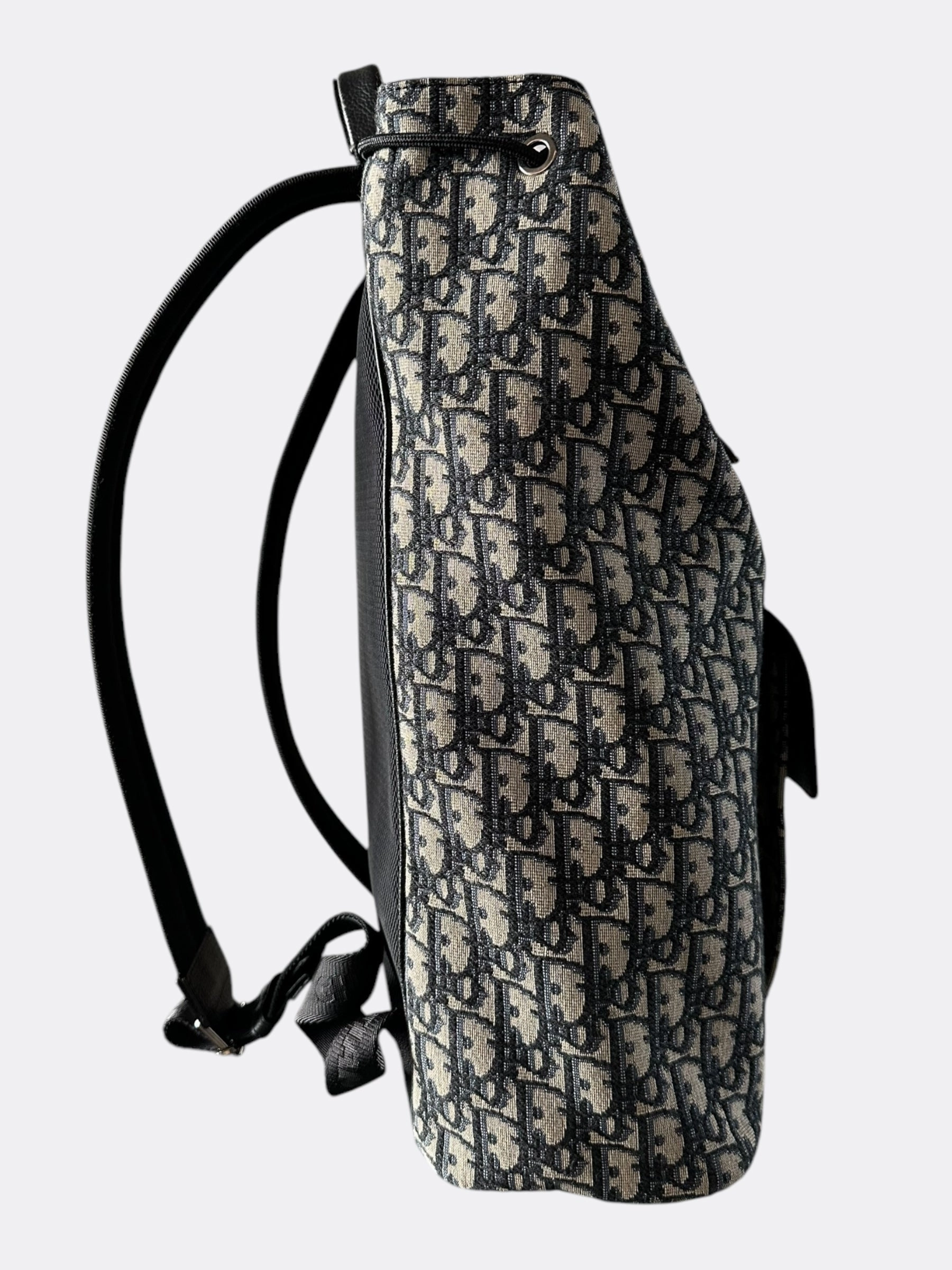 Dior Beige Oblique Motion Backpack