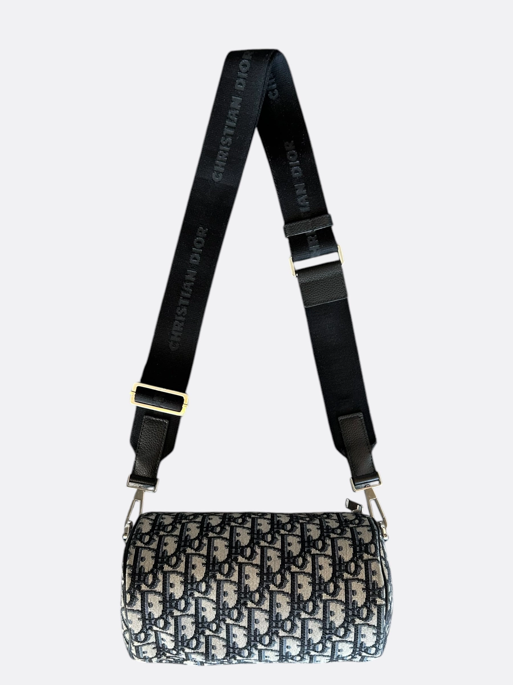 Dior Beige Oblique Roller Bag