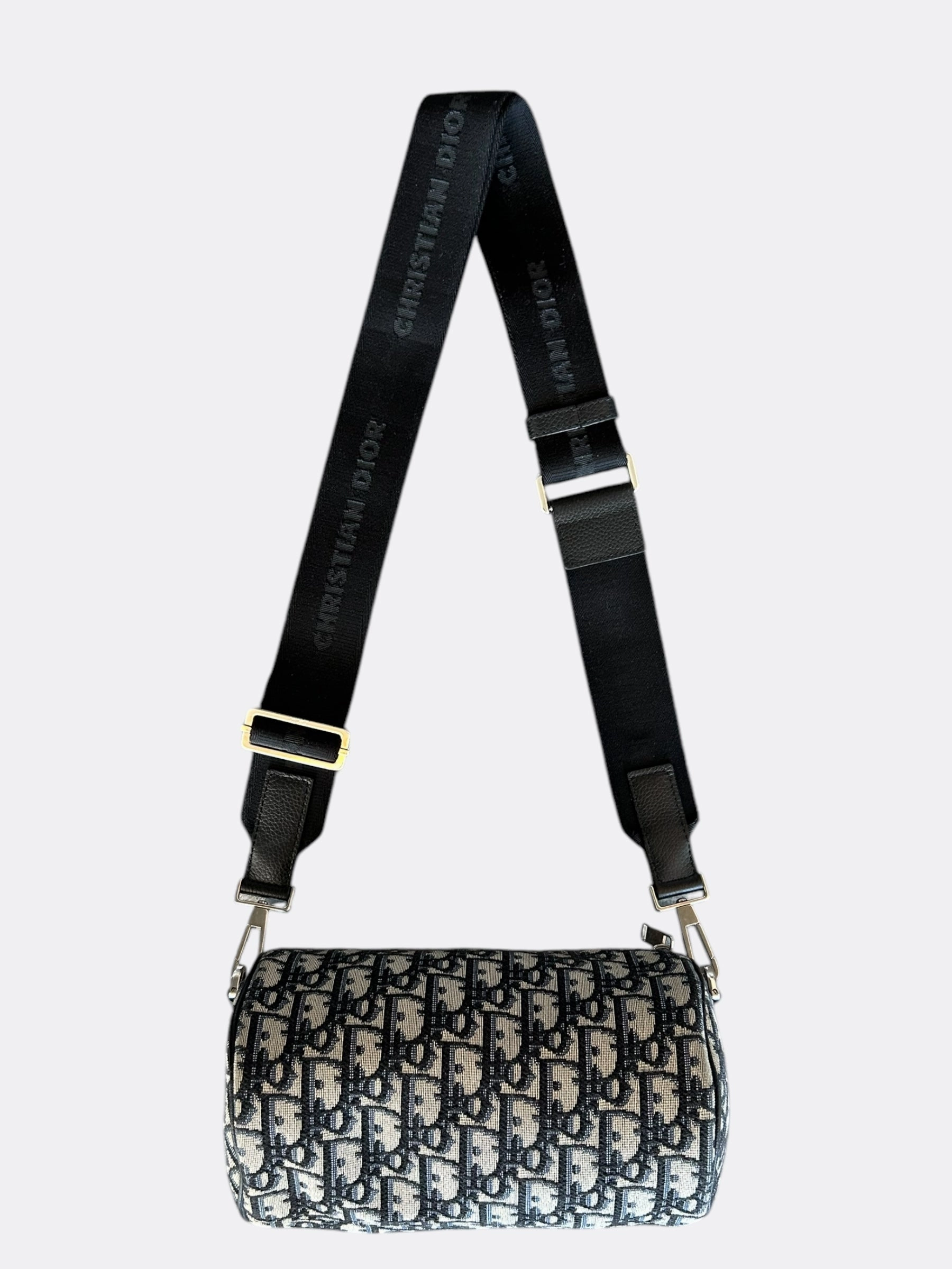 Dior Beige Oblique Roller Bag