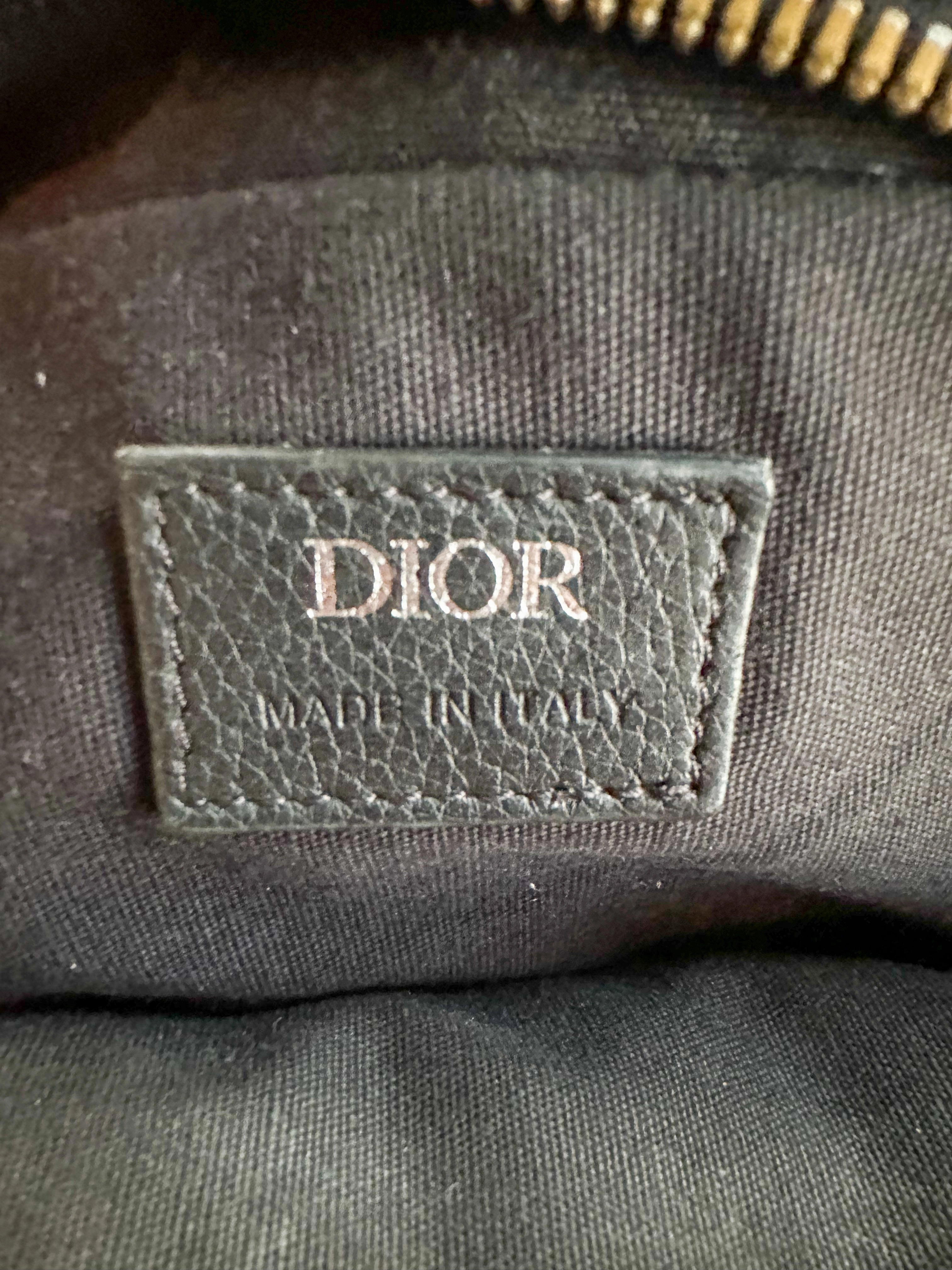 Dior Beige Oblique Safari Messenger Bag