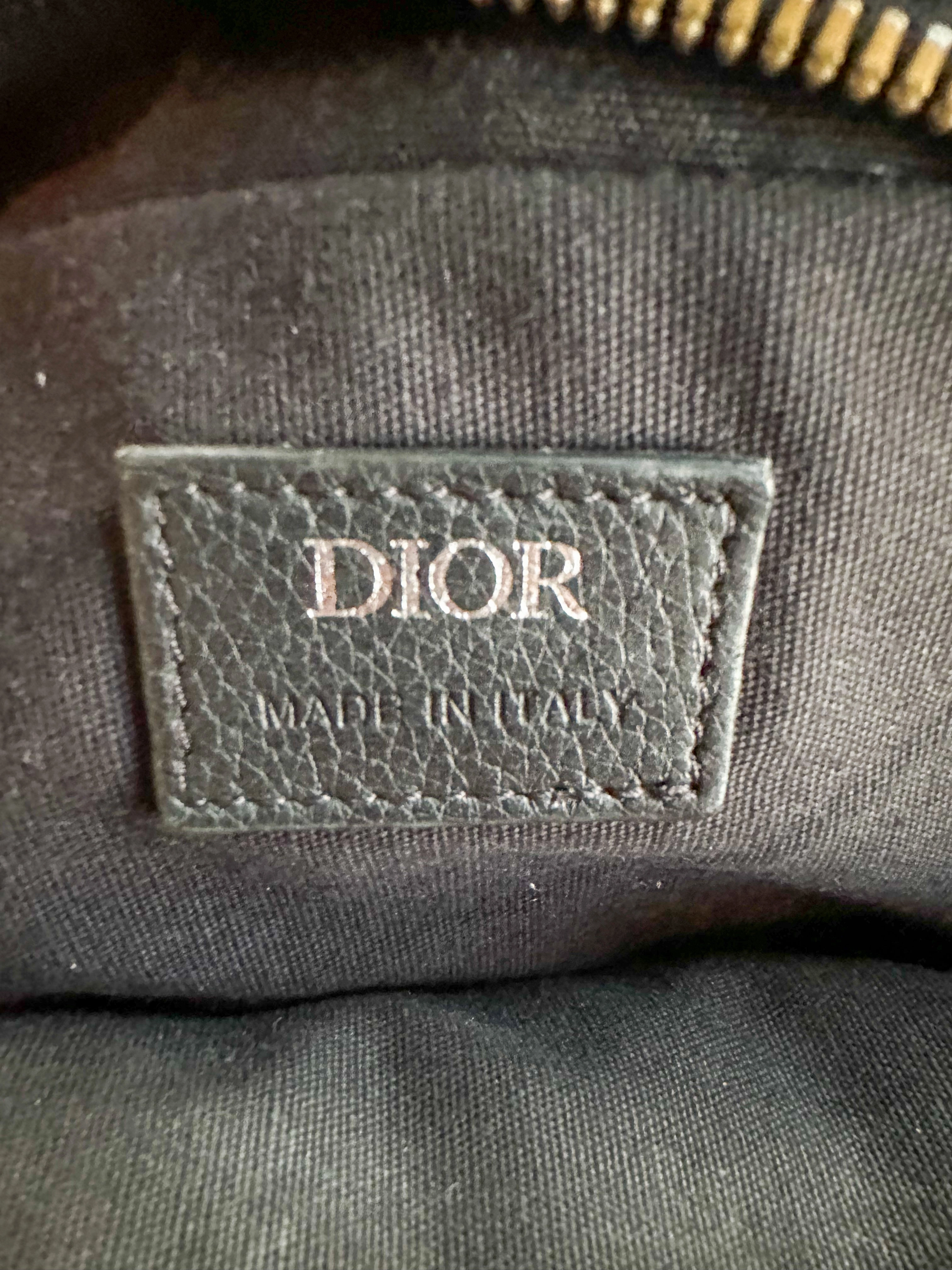 Dior Beige Oblique Safari Messenger Bag