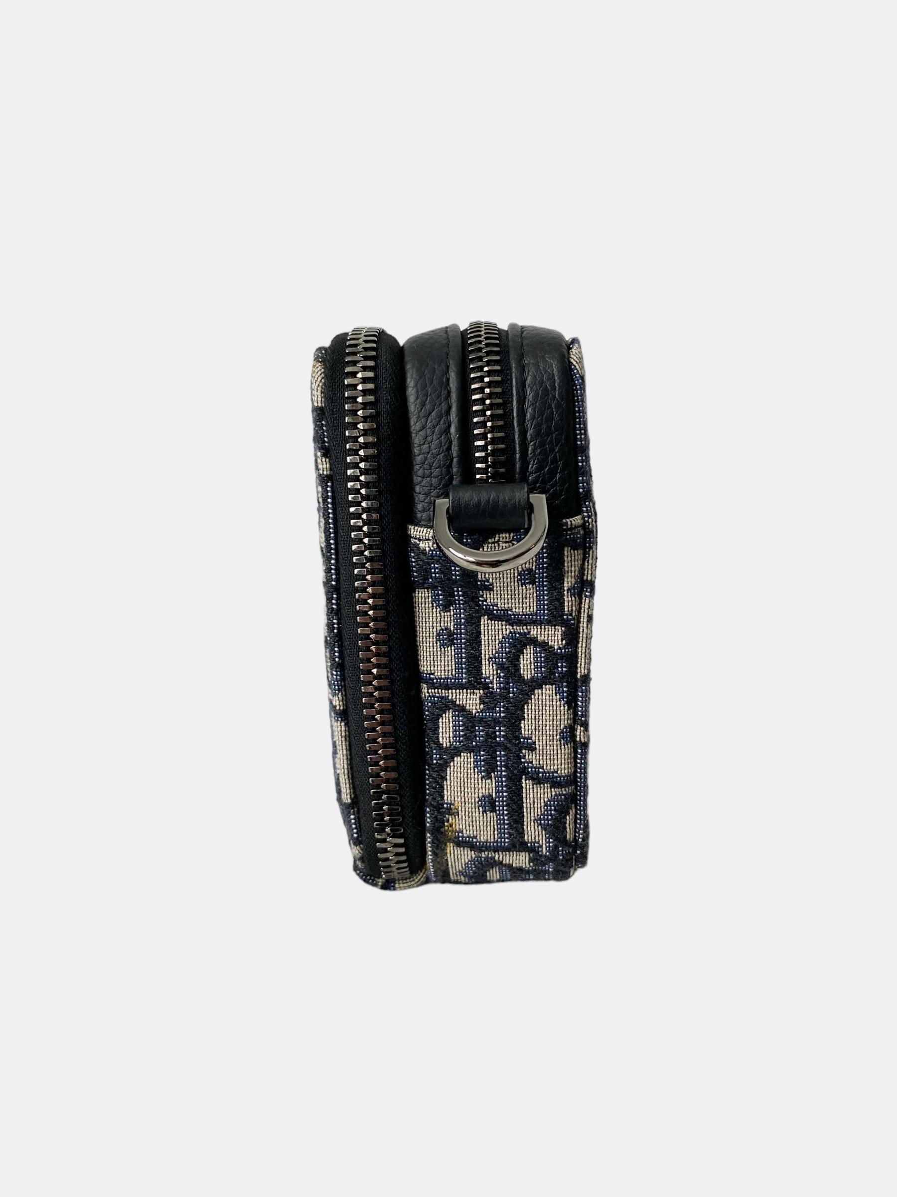 Dior Beige Oblique Shoulder Pouch