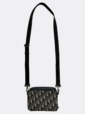 Dior Beige Oblique Shoulder Pouch