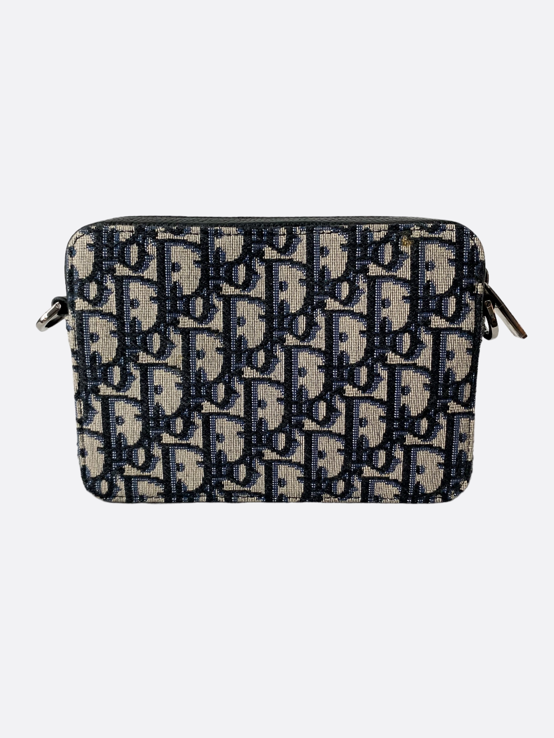 Dior Beige Oblique Shoulder Pouch