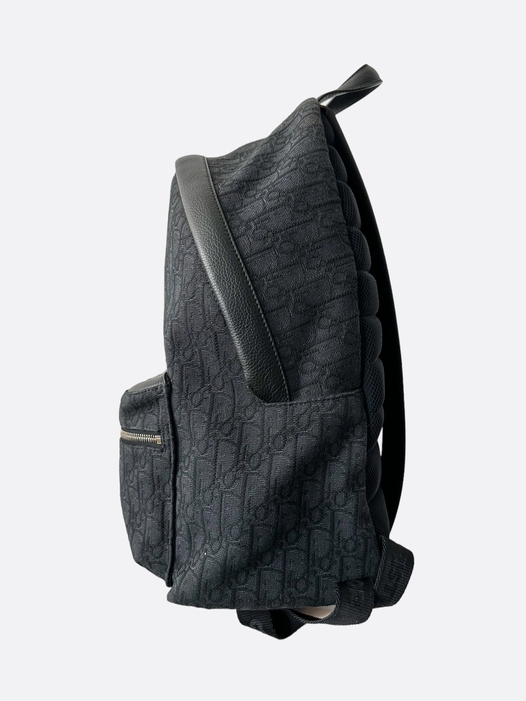 Dior Black Oblique Rider Backpack