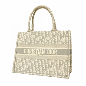 Dior Book Tote Canvas Tote Bag (Pre-Owned)
