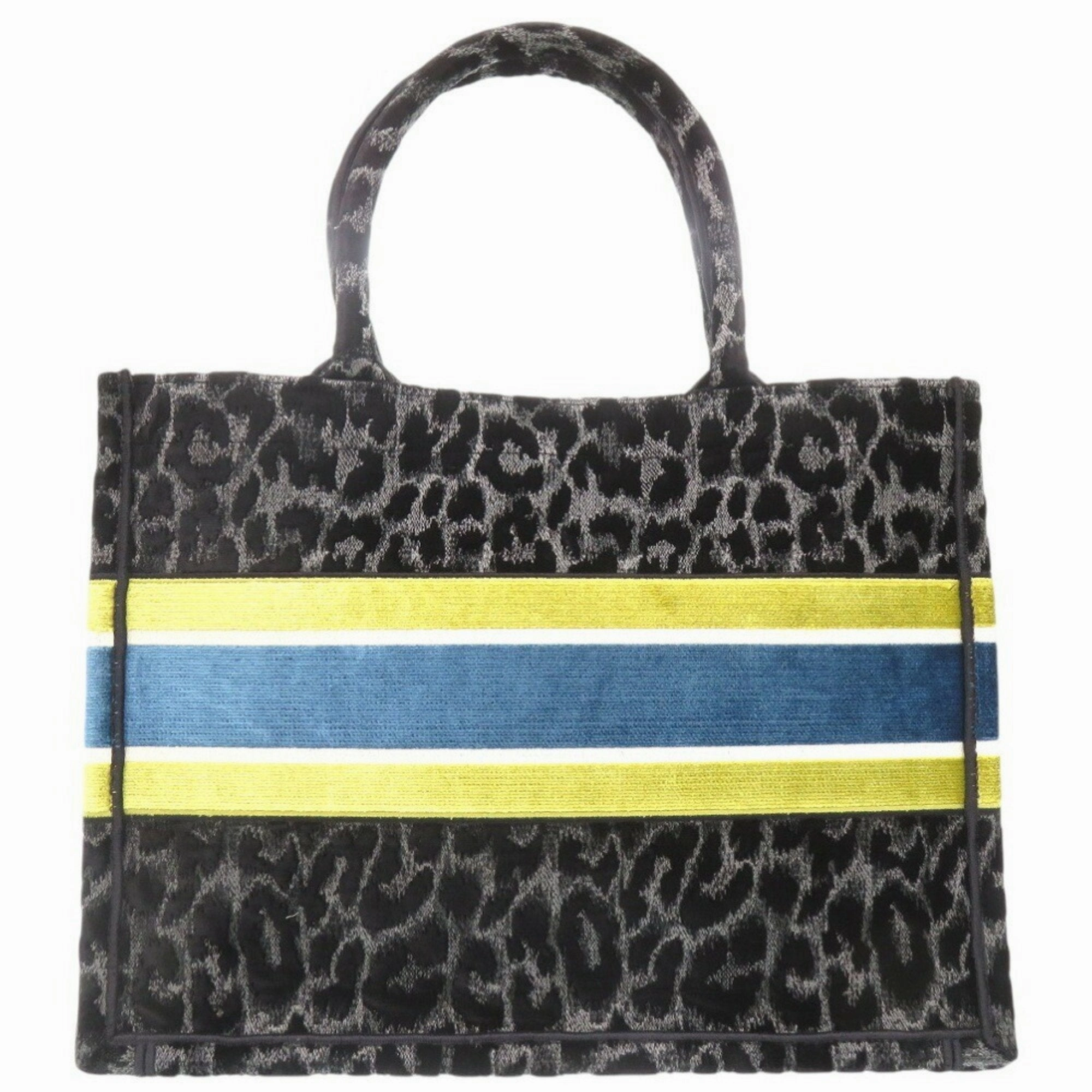 Dior Book Tote Velvet Tote Bag (Pre-Owned)