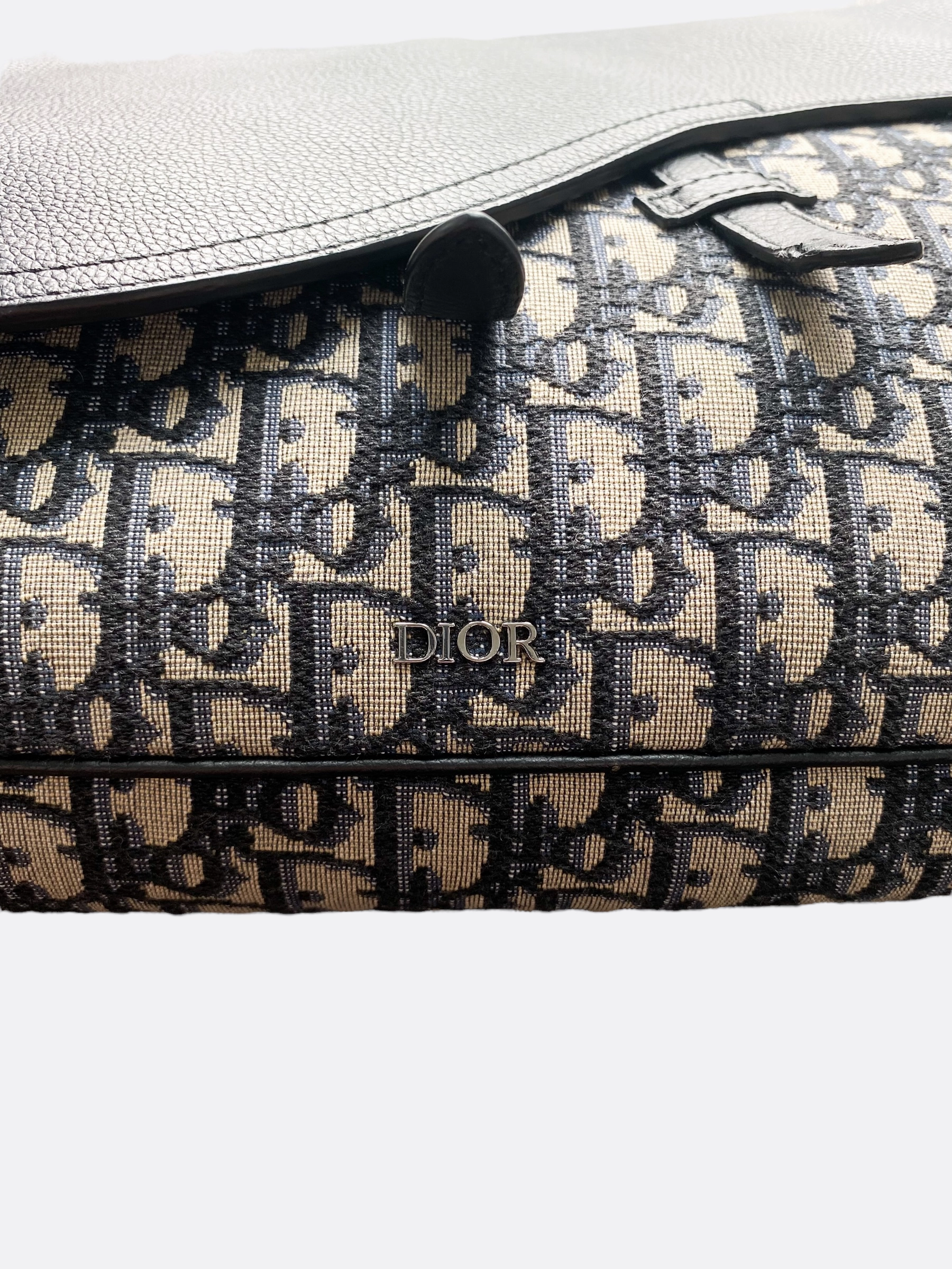 Dior Oblique Large Saddle Messenger Bag