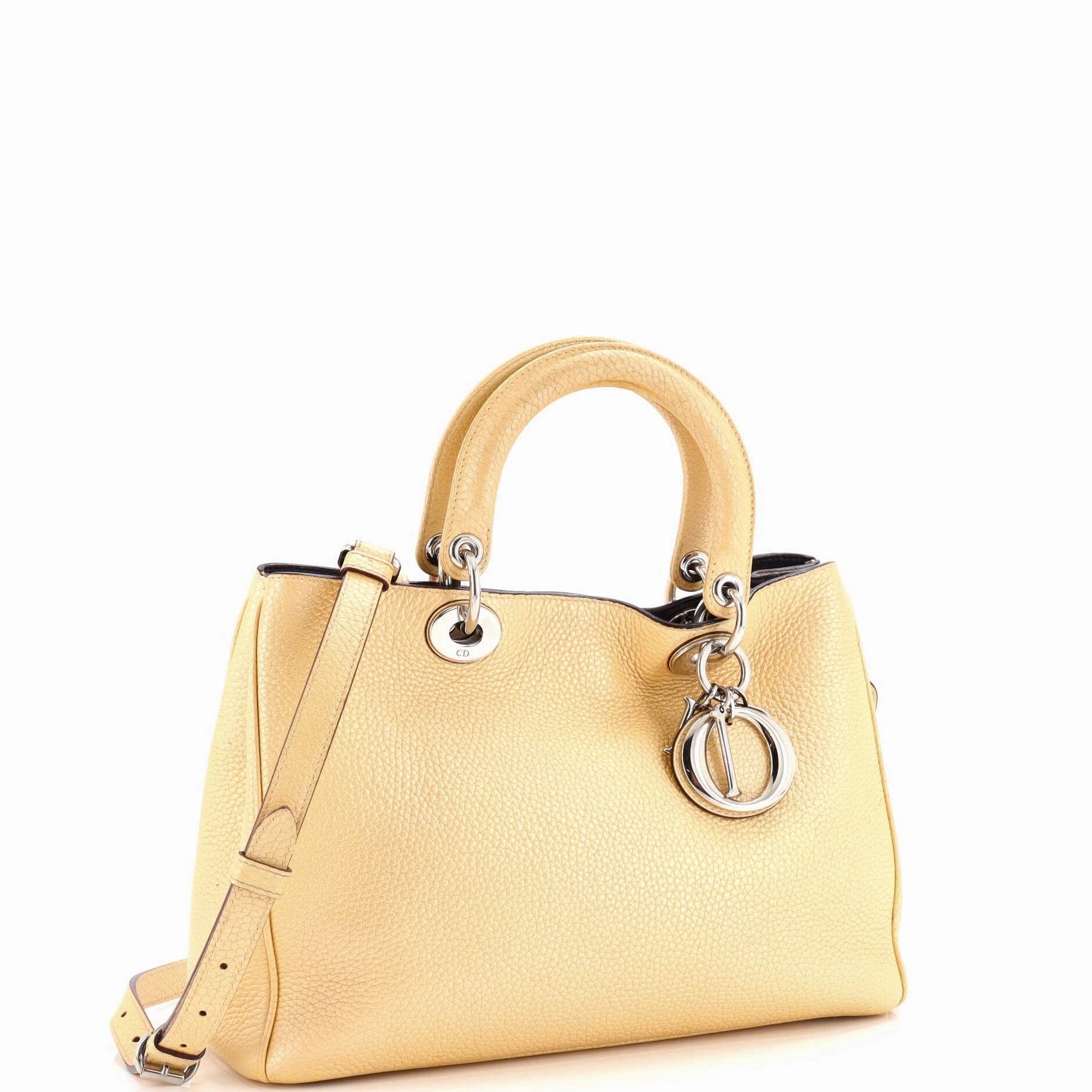 Diorissimo Tote Pebbled Leather Medium