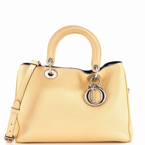 Diorissimo Tote Pebbled Leather Medium