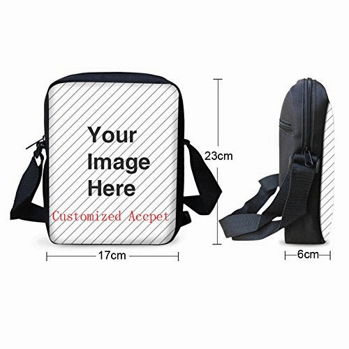 Doginthehole Skull Design Mini Cross-Body Phone Pouch Wallet Women Shoulder Handbag