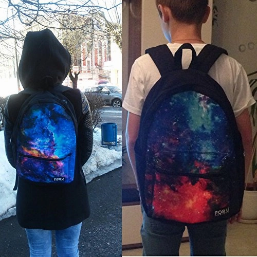 Doginthehole Sweety Denim Cats Dogs School Back Pack Shoulder Book Bags