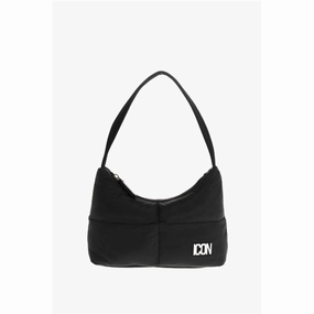 Dsquared Quilted Nylon ICON Hobo Bag