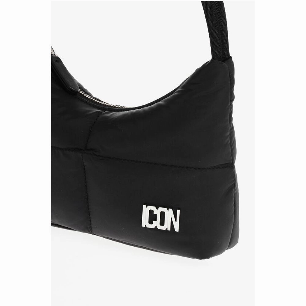 Dsquared Quilted Nylon ICON Hobo Bag