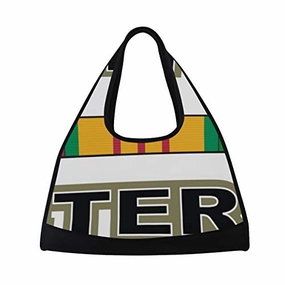 Duffel Bag Green Vietnam Veteran Shoulder Yoga Gym Tote Bags Sports Bag for Men Boys