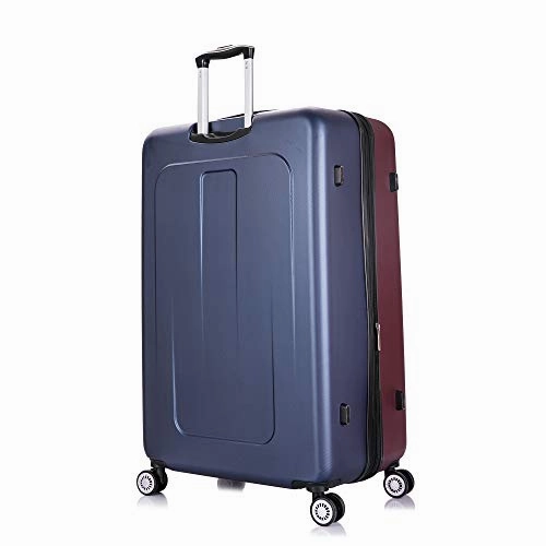 DUKAP Crypto Lightweight Hardside Spinner XL 32'' inch - Wine and Blue