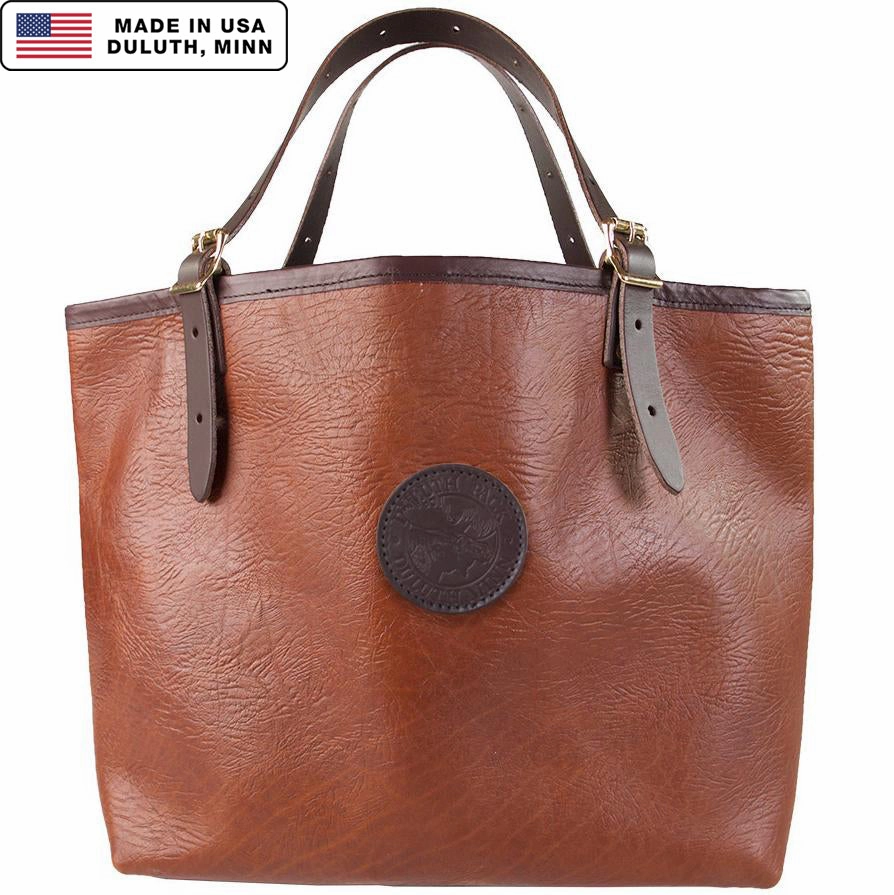 Duluth Pack Market Tote Bison Leather