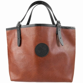Duluth Pack Market Tote Bison Leather