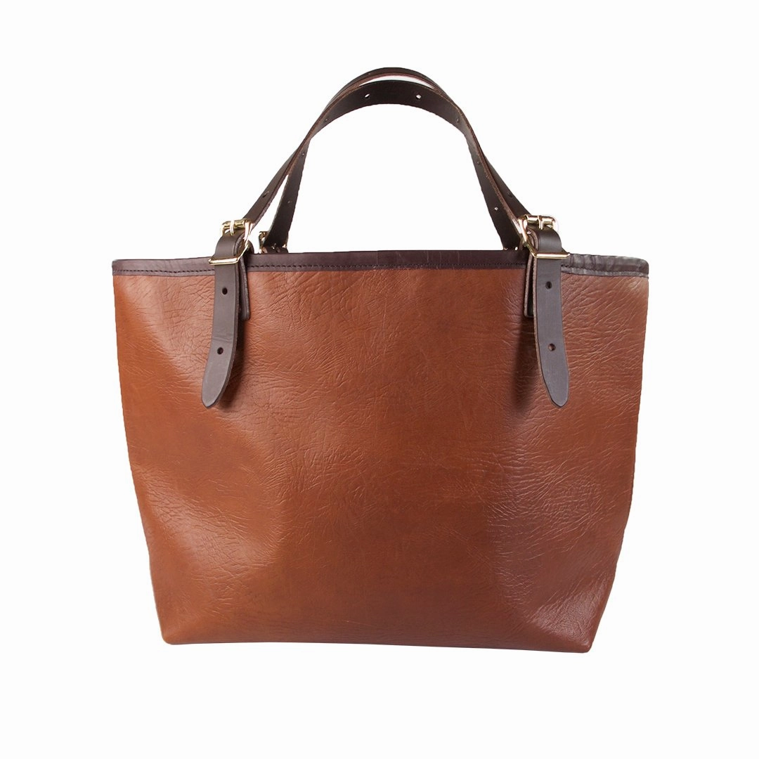 Duluth Pack Market Tote Bison Leather