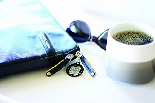 Dynotag Web/Gps Enabled Qr Smart Deluxe Steel Property Tag W. Steel Ring