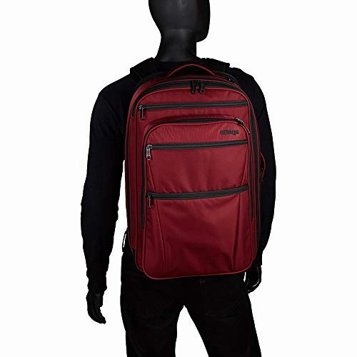 ebags etech 3.0 Carry-On Travel Backpack With Expandable Sides - Fits 17" Laptop - (Black)