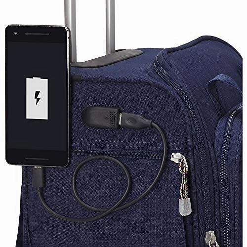 eBags Kalya Underseat Carry-on 2.0 with USB Port (Brushed Indigo)