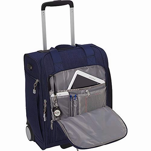 eBags Kalya Underseat Carry-on 2.0 with USB Port (Brushed Indigo)