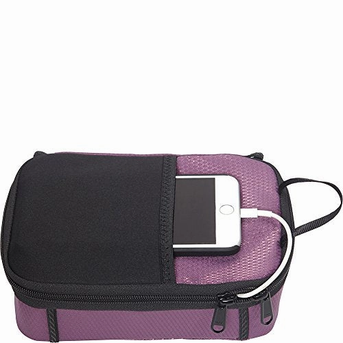 eBags Medium Cord Packing Cube - Cable Organizer Bag - (Eggplant)