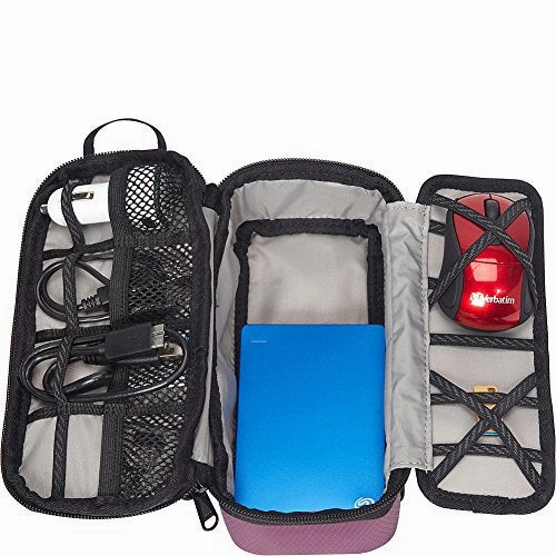 eBags Small Cord Packing Cube - Cable Organizer Bag - (Aquamarine)