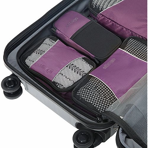 eBags Small Cord Packing Cube - Cable Organizer Bag - (Aquamarine)