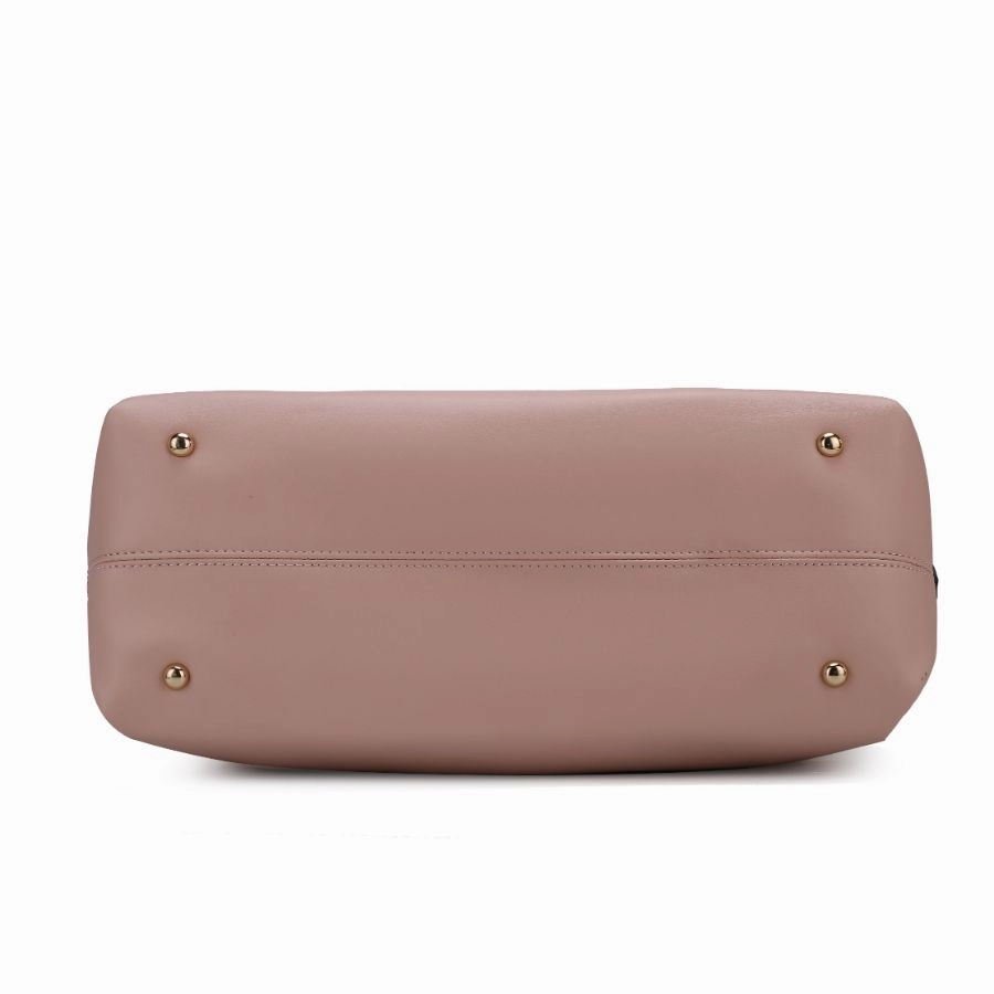 Edith Vegan Leather Womens Tote Bagwith wallet ?2 pieces