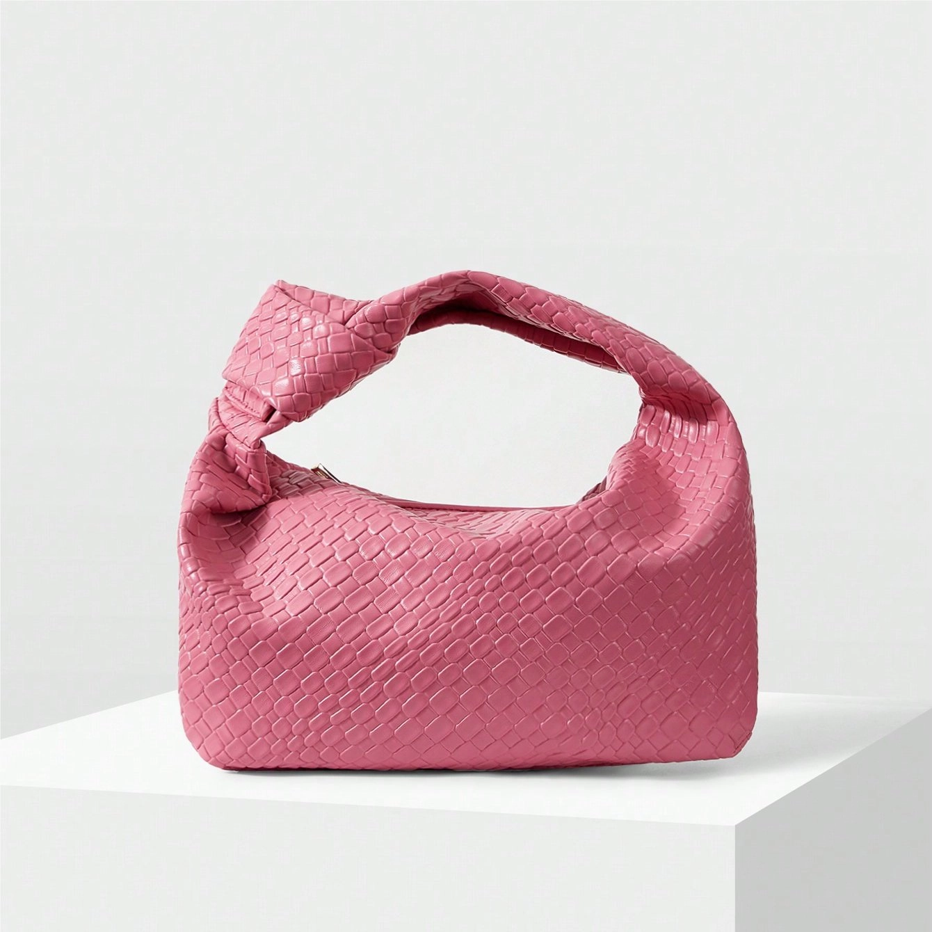 Elysian Elegance Retro Crescent Handbag